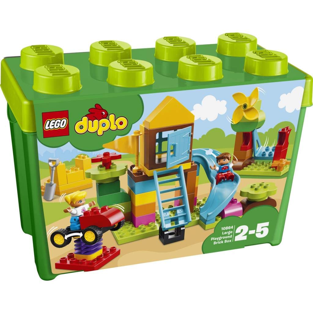LEGO 10864 DUPLO My First Steinebox mit grossem Spielplatz Single, Single