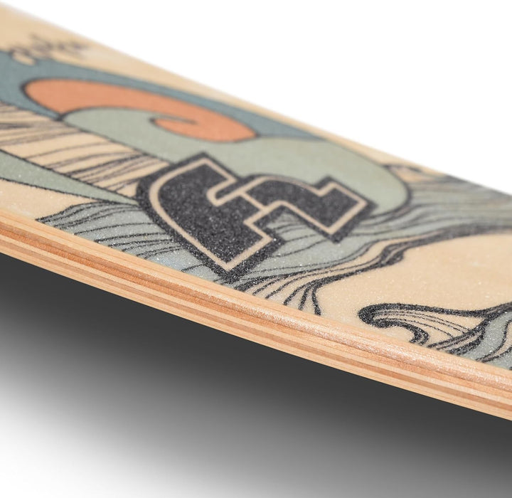 F2 Balance Board Peanut 86 x 32cm mit wählbarem Zubehör 2025/26 Balance Board Only, Balance Board On