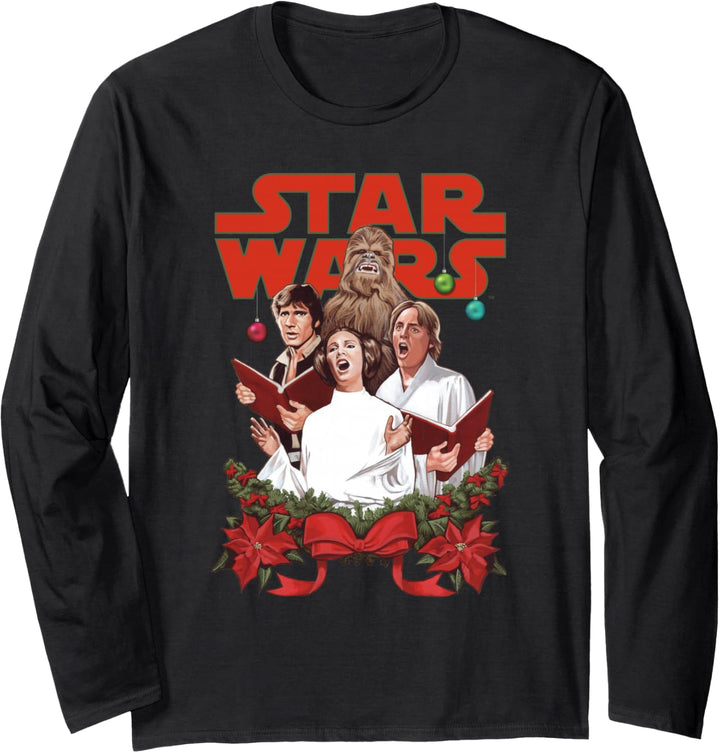 Star Wars Rebel Choir Funny Holiday Langarmshirt