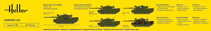 Heller 81126 Leopard 1A4 1/35