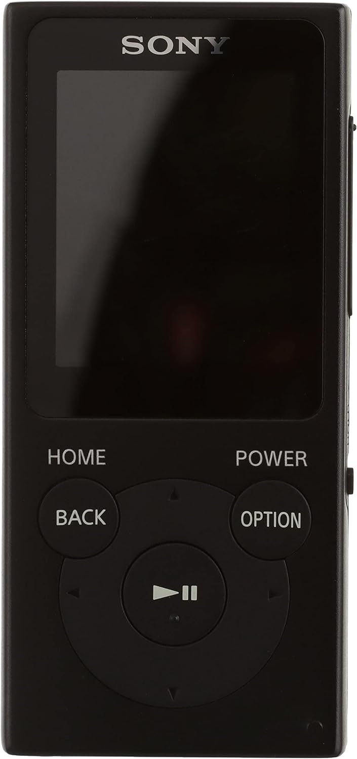 Sony NW-E394 Walkman MP3-Player mit FM-Radio, 8 GB, Schwarz, USB 2.0 schwarz Single, schwarz Single