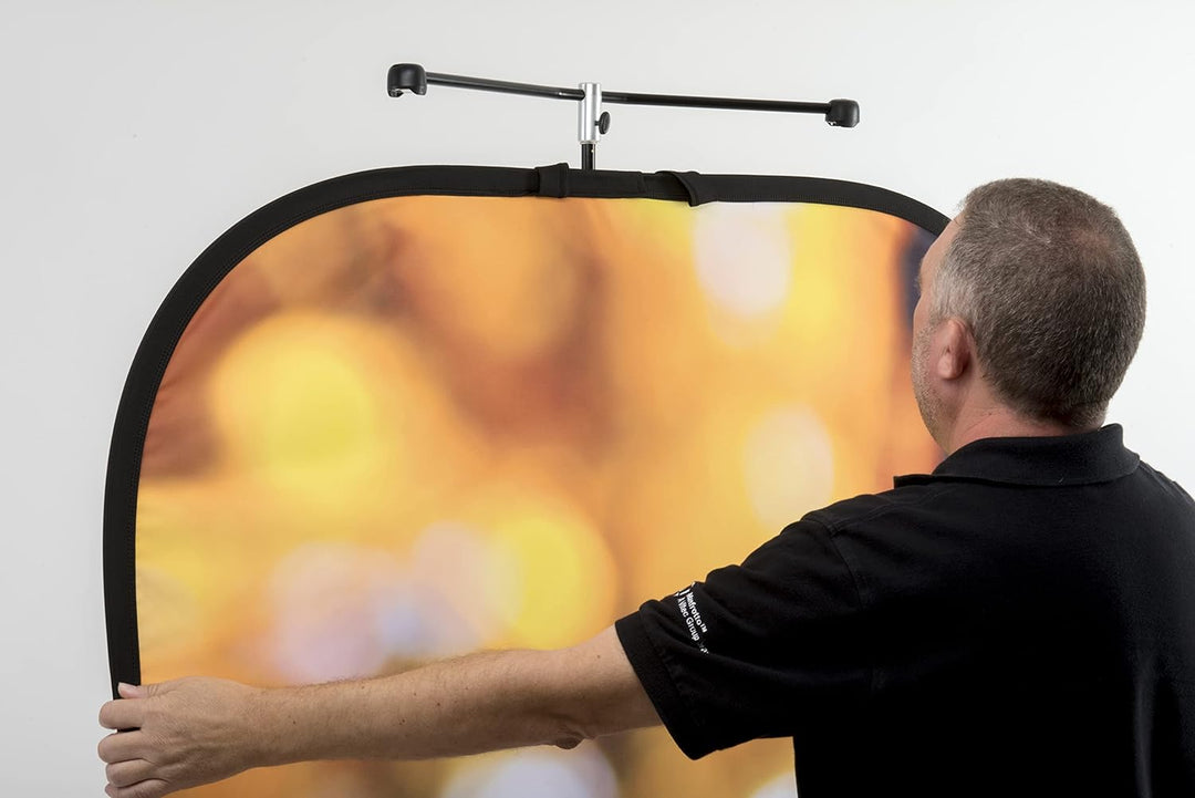 Manfrotto LL lb1120 magnetisch Hintergrund Support Hintergrund-Stütz-Set mit Ständer, Hintergrund-St