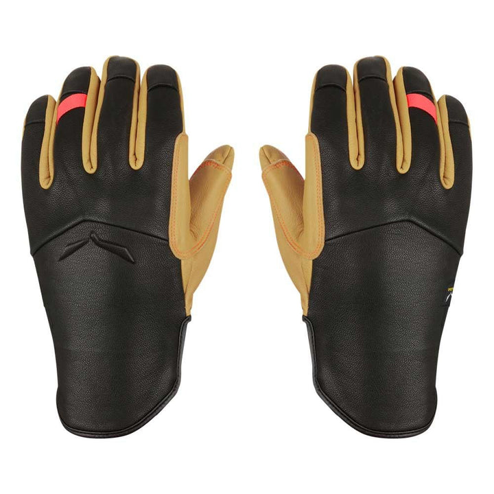 Salewa Damen Ortles Am W Leather Gloves handschuhe S Black Out/2500/6080, S Black Out/2500/6080