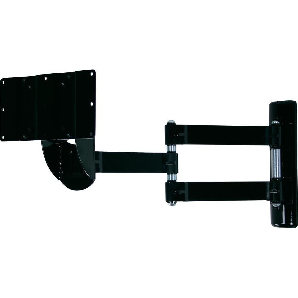B-TECH BT7515/PB Neig- und drehbare Doppelarm-Flachbildschirmwandhalterung (Displaygrösse bis zu 107
