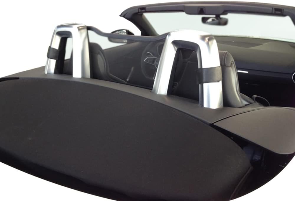 Aperta Windschott passend für Audi TT 8S FV9 100% Passgenau OEM Qualität Schwarz Windstop Windabweis