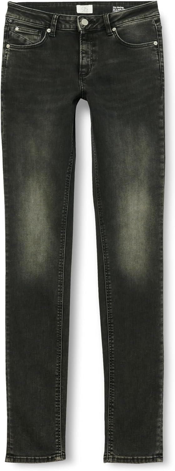 Q/S by s.Oliver Damen Jeans-Hose,lang Grey, 42