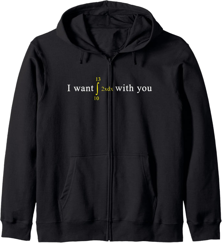 I Want 69 With You Mathe Kapuzenjacke