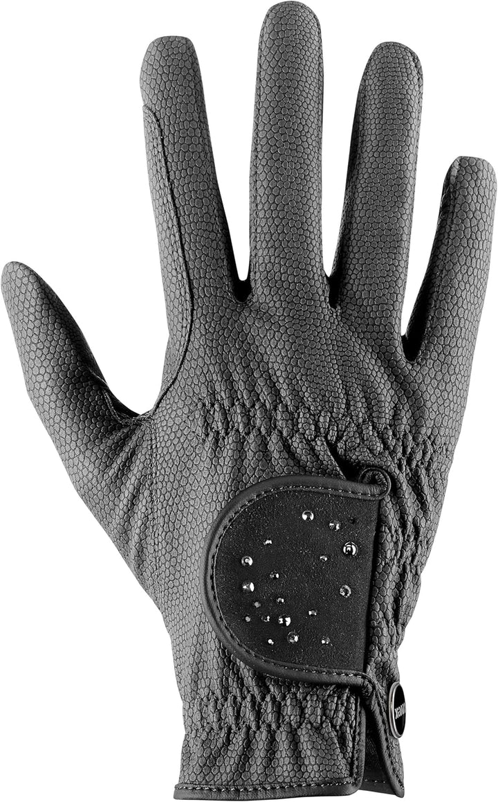 Uvex Unisex – Erwachsene Sportstyle Diamond Reithandschuhe 6.5 Schwarz, 6.5 Schwarz