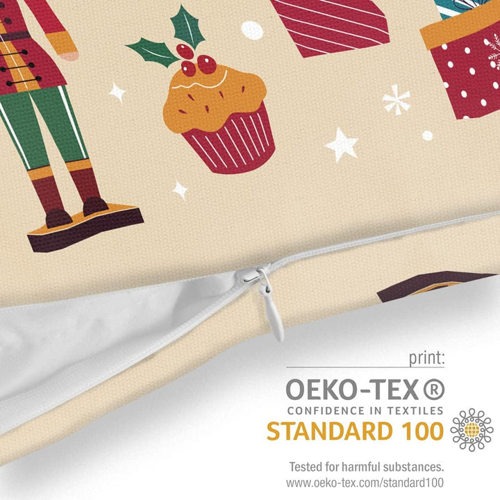 VOID 1 Kissenbezug Kissenhülle Sofakissen Kissen Deko Weihnachten Winter Weihnachtsdeko, Kissen Grös