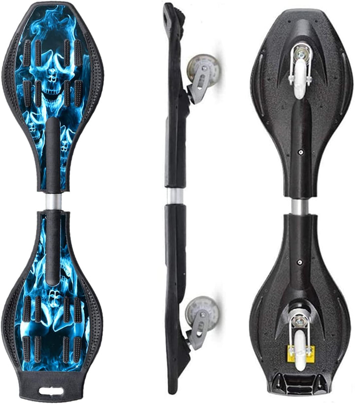 Waveboard Kinder Street Surfen Caster Torsion Skateboard Double Decks Casterboards für Wave/Surf Wav