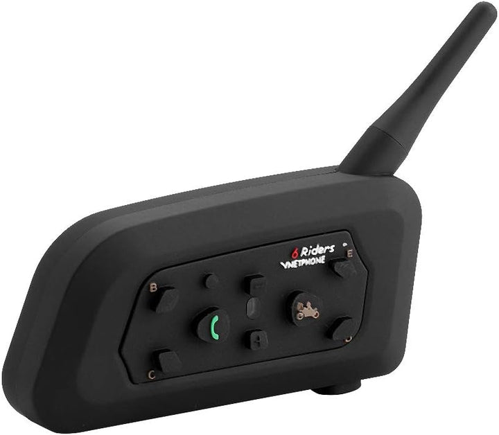Vnetphone V6-1200 Motorrad Bluetooth Intercom Freisprecheinrichtung Kopfhörer für 6 Personen