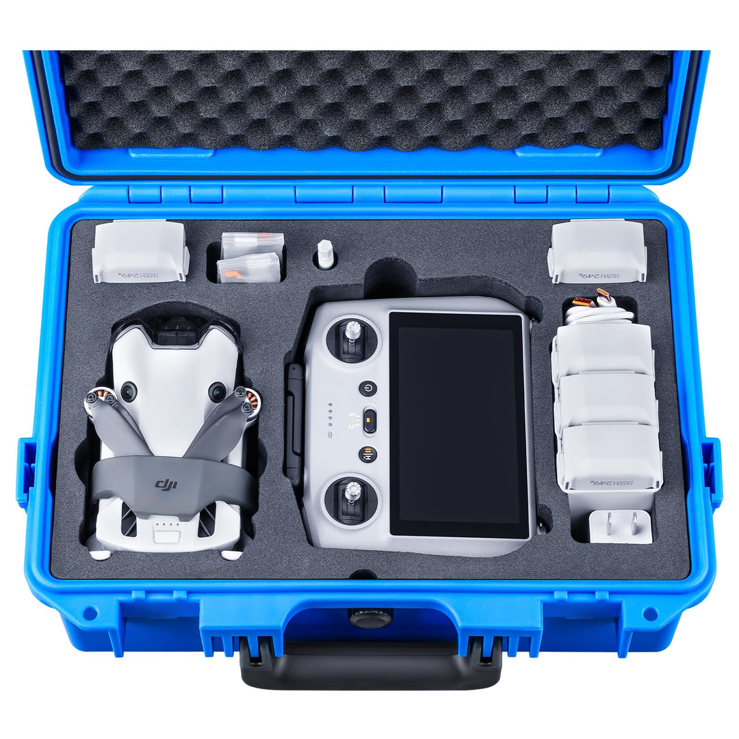 Lykus Titan MM410 Wasserdicht Tasche/Koffer/Case für DJI Mini 4 Pro/Mini 3/Pro und DJI RC 2/RC/RC-N2