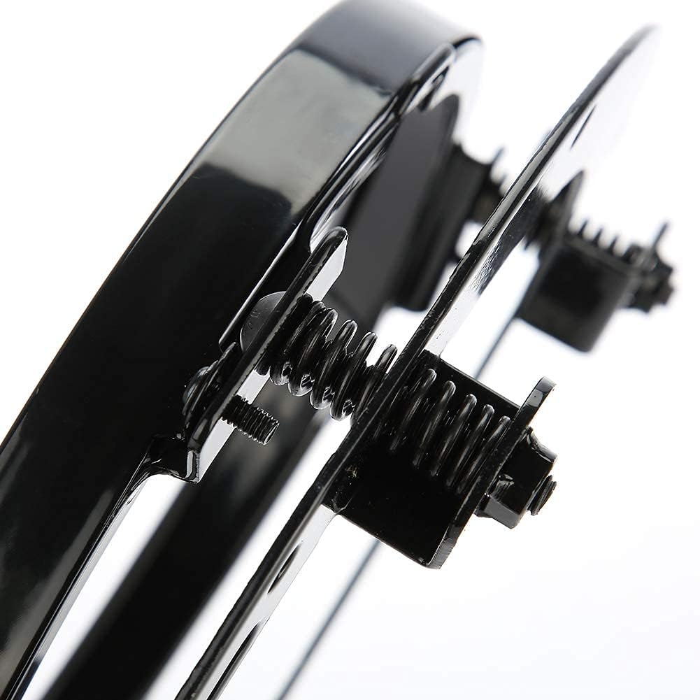 Autoscheinwerferhalterung, runder 7 Zoll Autoscheinwerfer-Montagering (schwarz) Cafe Racer Tank Ersa