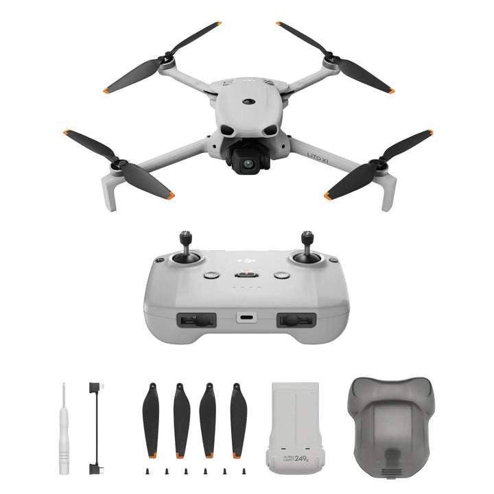 DJI Lito X1 Bundle, 4K Kameradrohne, Hinderniserkennung, ActiveTrack, 1/1,3-Zoll-Sensor, Geeignet, L