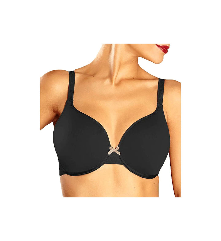 Chantelle Damen C Ideal Back Smoothing Bra Minimizer-BH 65D Schwarz, 65D Schwarz