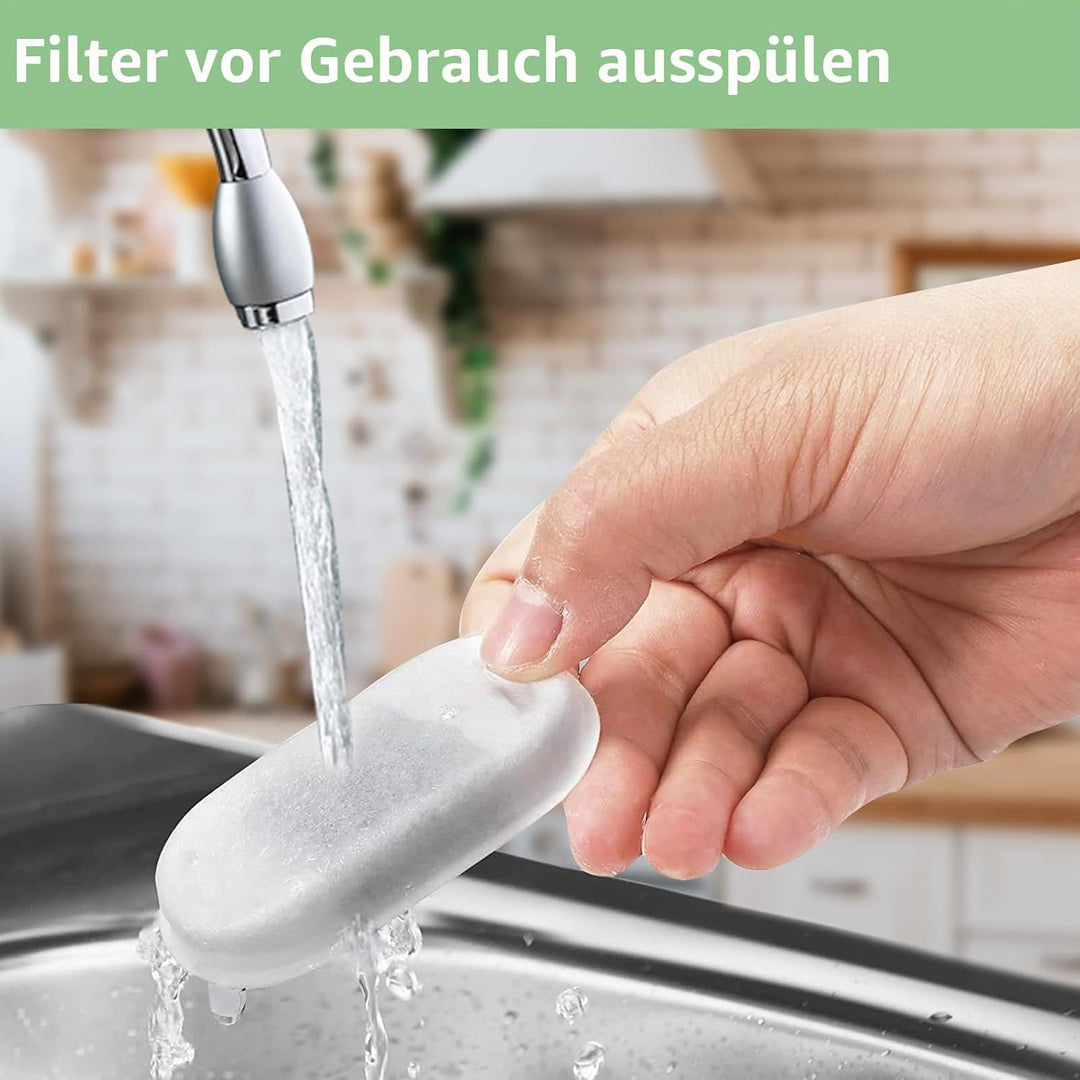 16+16 Stück Filter Katzenbrunnen,Filter Trinkbrunnen Katzen Ersatzfilter für 108oz/3.2L und 67oz/2L