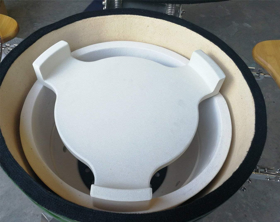 BBQ Future Heat Deflector Conveggtor for Big Green Egg Accessories Plate Setter, Smoking Stone, Pizz