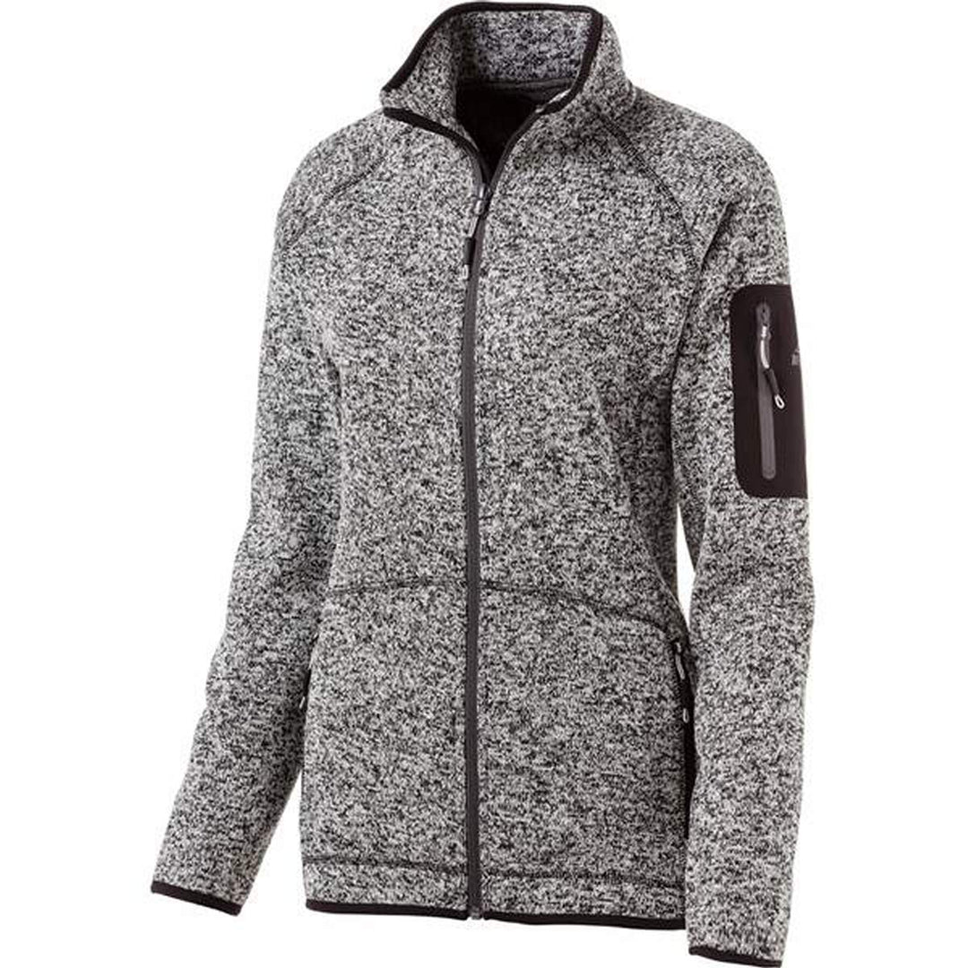 McKINLEY Damen Skeena Wms Fleecejacke 34 Melange/Black, 34 Melange/Black
