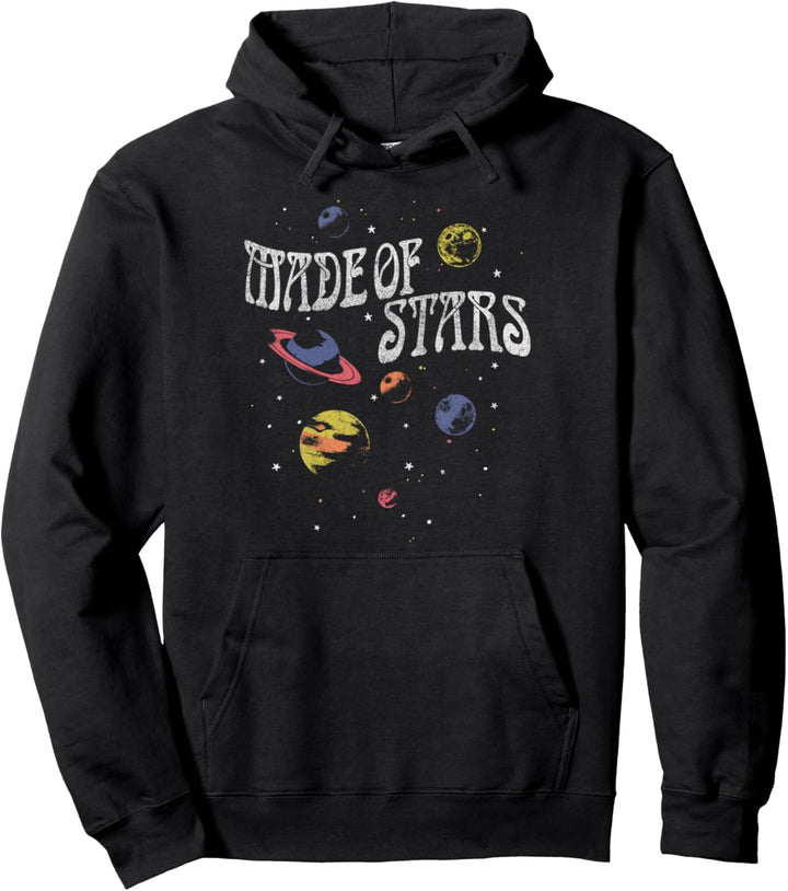 Trendy Made Of Stars Vintage Pullover Hoodie