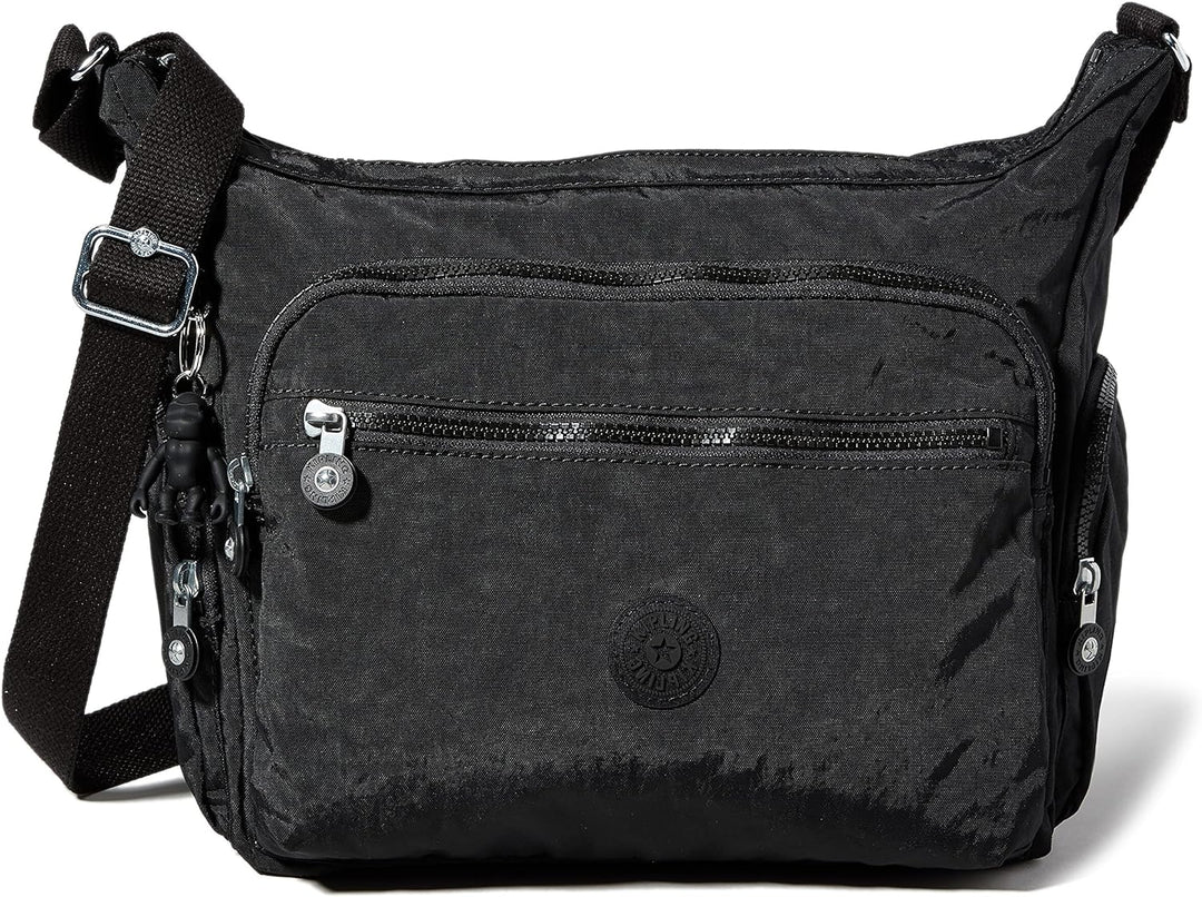 Kipling Damen Gabbie Crossbody, Schwarz, 18.5x35.5x30 cm EU Damen kreativitet POUCHES CASES, Black N