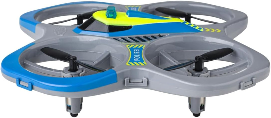 Carson Cyber Drone Polizei 2.4G 100% RTF - 100% flugfertig, Ferngesteuer; RC, inkl. Batterien und Fe