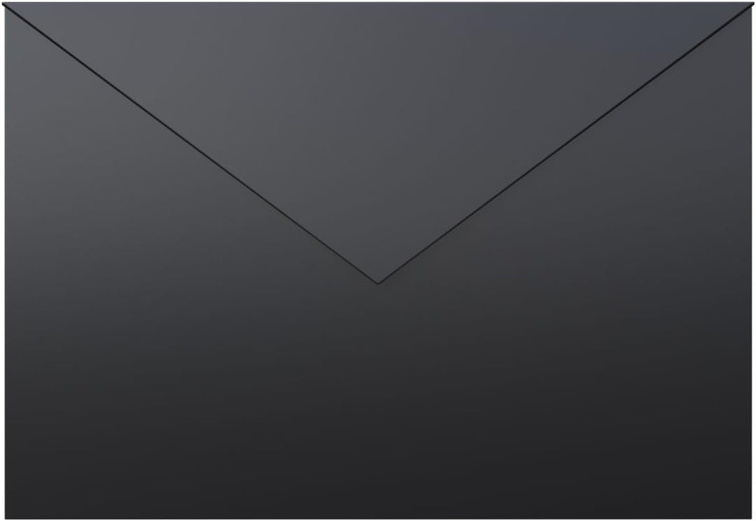Briefkasten, Design Wandbriefkasten Letter Schwarz - Bravios