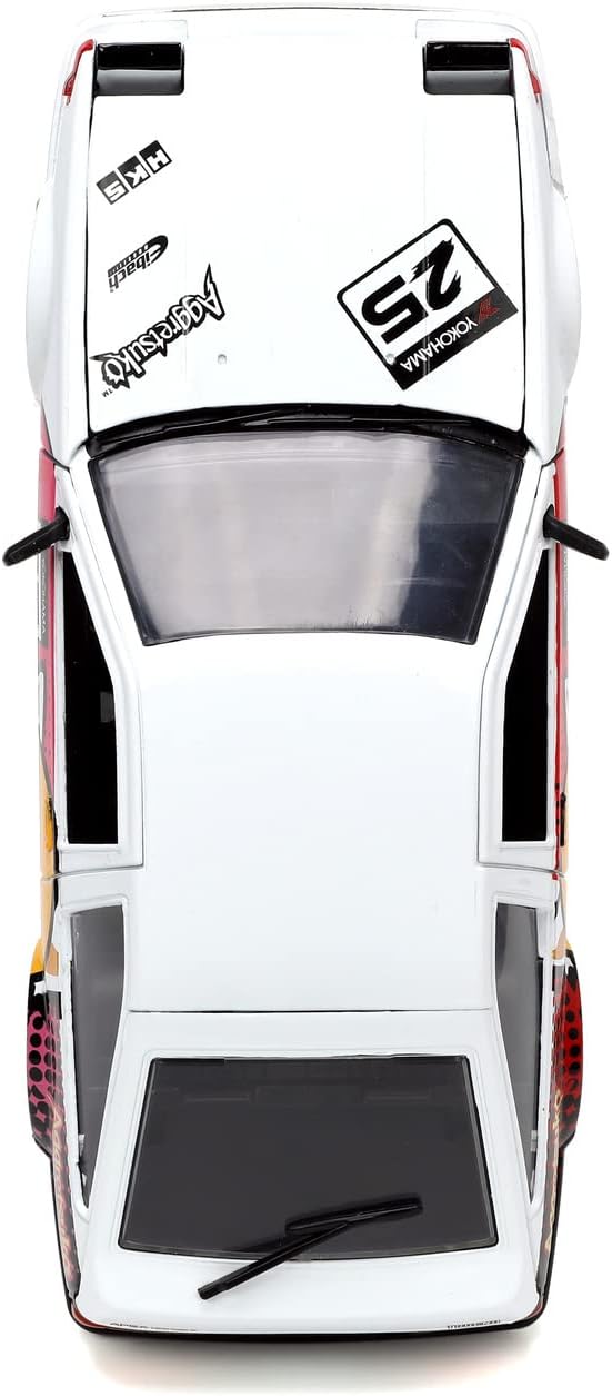 Jada Toys Aggretsuko 1986 Toyota Trueno AE86 1:24