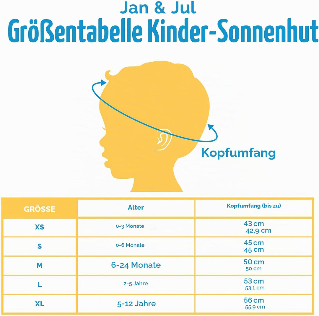 Jan &amp; Jul Grow-with-Me Baumwoll-Flapper Sonnenhut für Babys und Kinder 0-6 Monate Pink Prairie, 0-6
