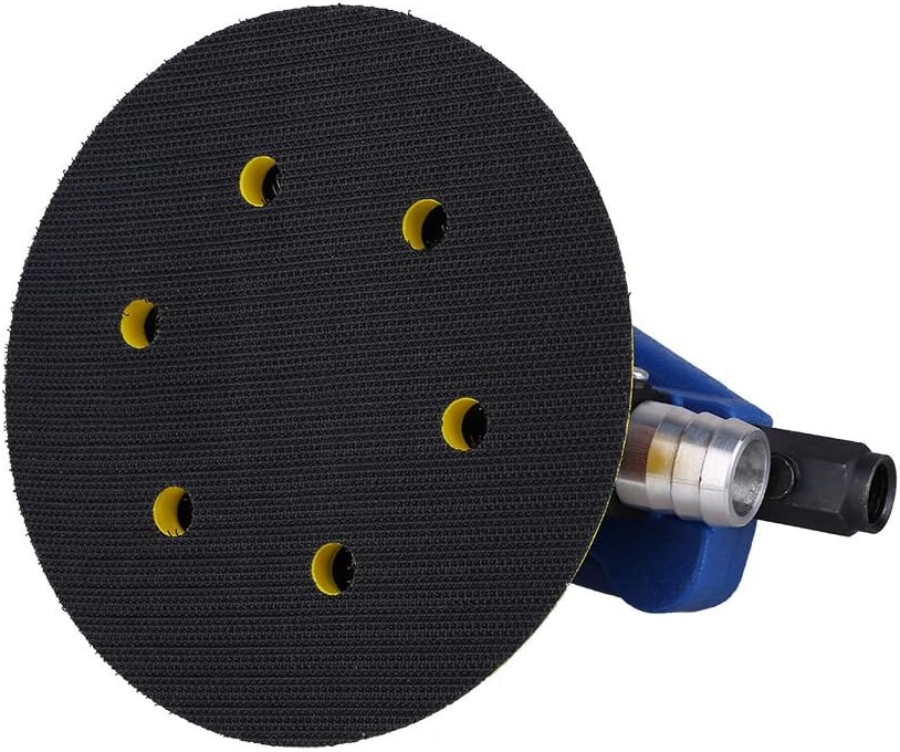 Exzenterschleifer 150mm, 10.000 U/min Druckluft Exzenterschleifer mit Staubfangbeutel & Absaugschlau