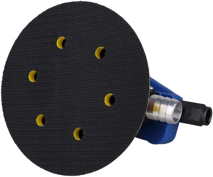 Exzenterschleifer 150mm, 10.000 U/min Druckluft Exzenterschleifer mit Staubfangbeutel & Absaugschlau