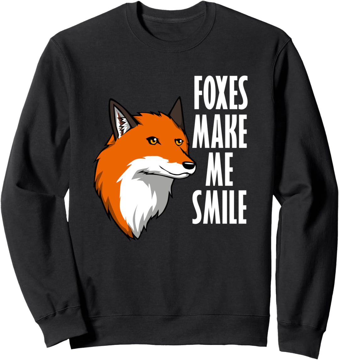 Lustiger Spruch Fuchs Wald Tier Tierwelt Sweatshirt