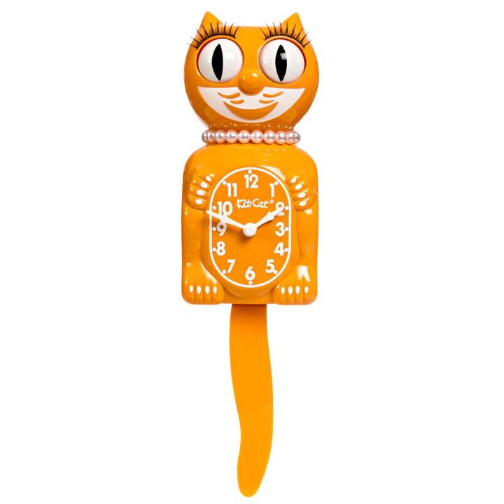 Kit-Cat Uhr Lady - Festival Orange, Orange
