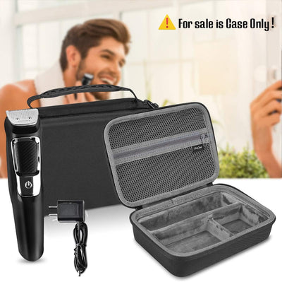 ProCase Hart Koffer Hülle Tasche für Philips Norelco Multigroom Series 3000 5000 7000 MG3750 MG5750/