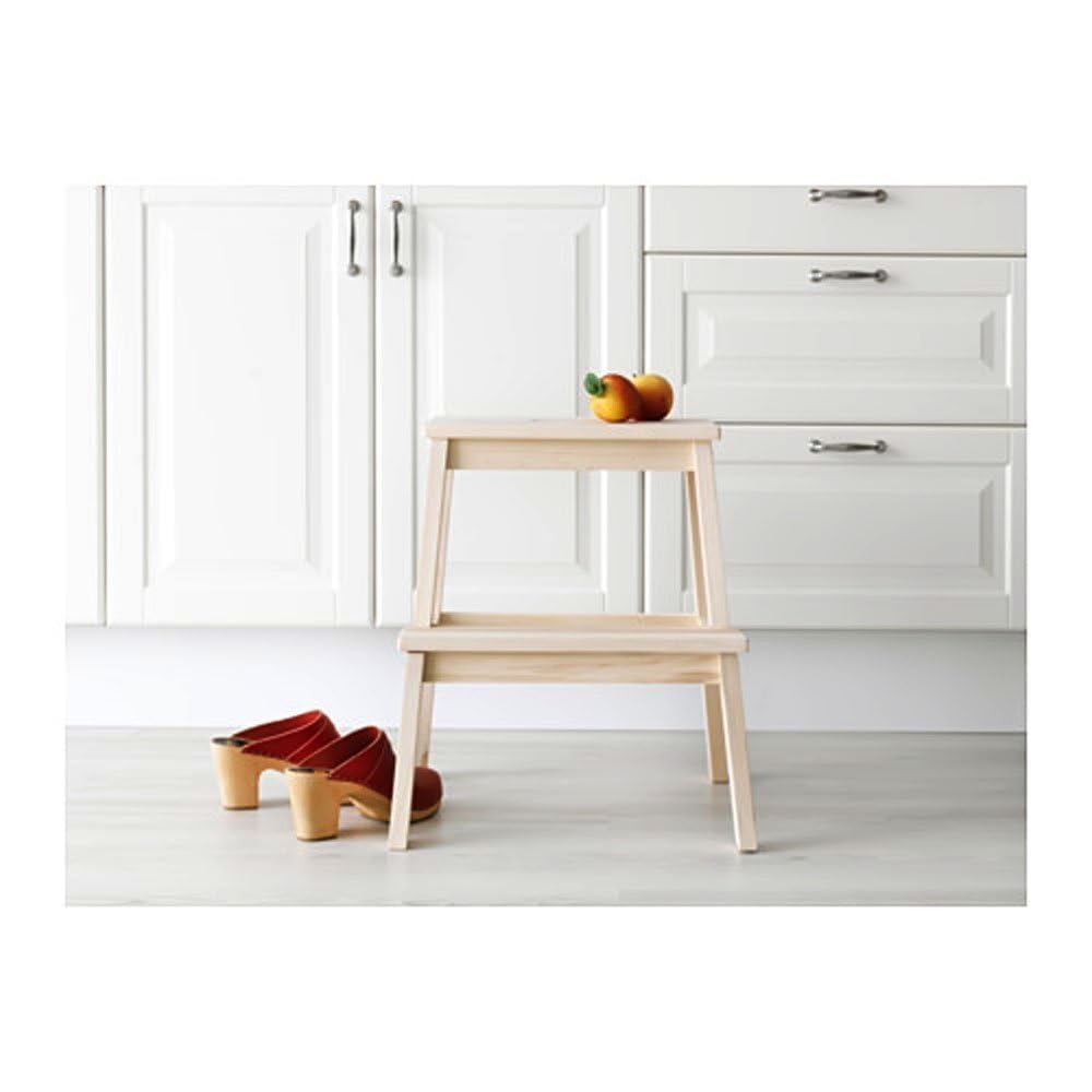 Ikea BEKVAM Allzwecktreppe aus Holz, Beige