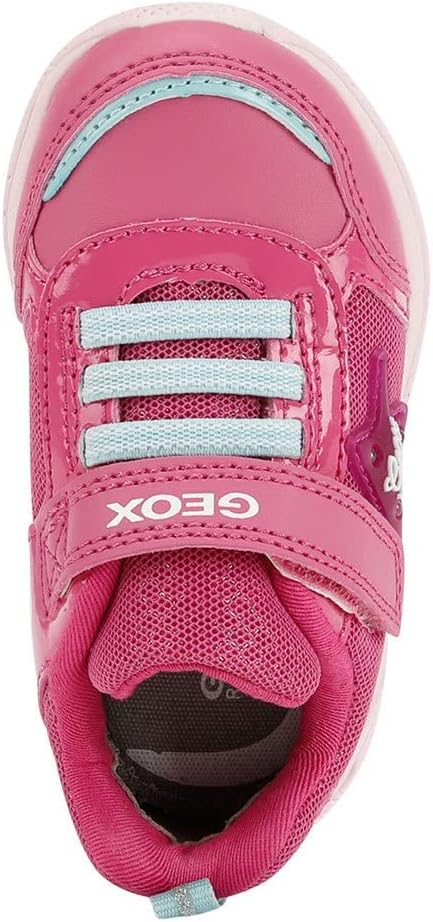 Geox Mädchen B Sprintye Girl D Sneakers 20 EU Fuchsia Aqua, 20 EU Fuchsia Aqua