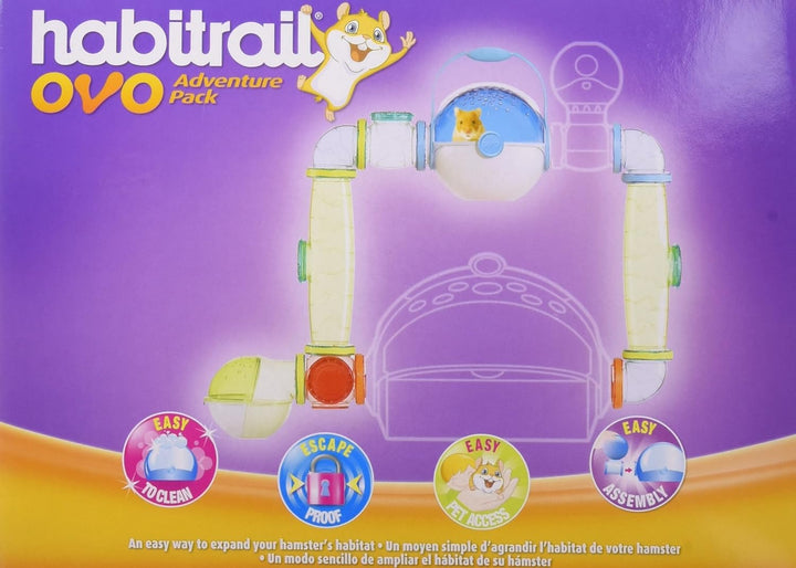 Habitrail OVO Adventure Pack, Hamsterkäfig & Zubehör, Kleintier-Habitat Abenteuerset, Abenteuerset