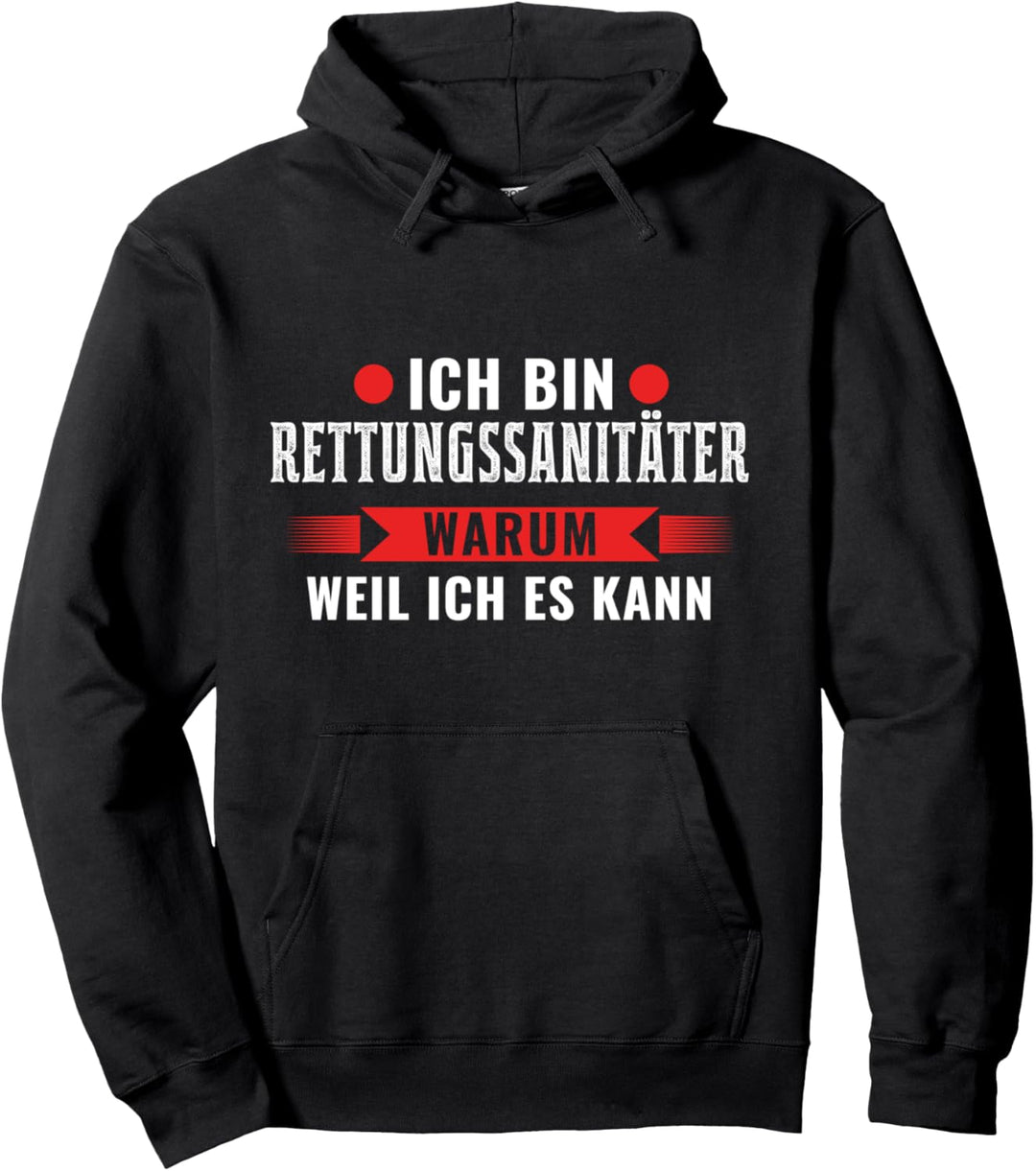 Rettungssanitäter Rettungshelfer Sanitäter Pullover Hoodie