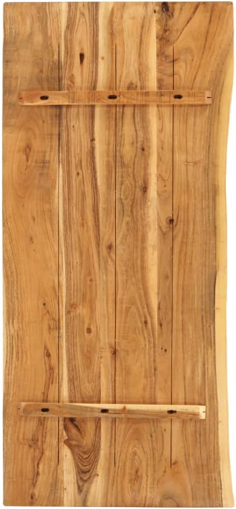 vidaXL Akazienholz Massiv Waschtischplatte Badezimmer Waschtisch Waschtischkonsole Platte Holzplatte