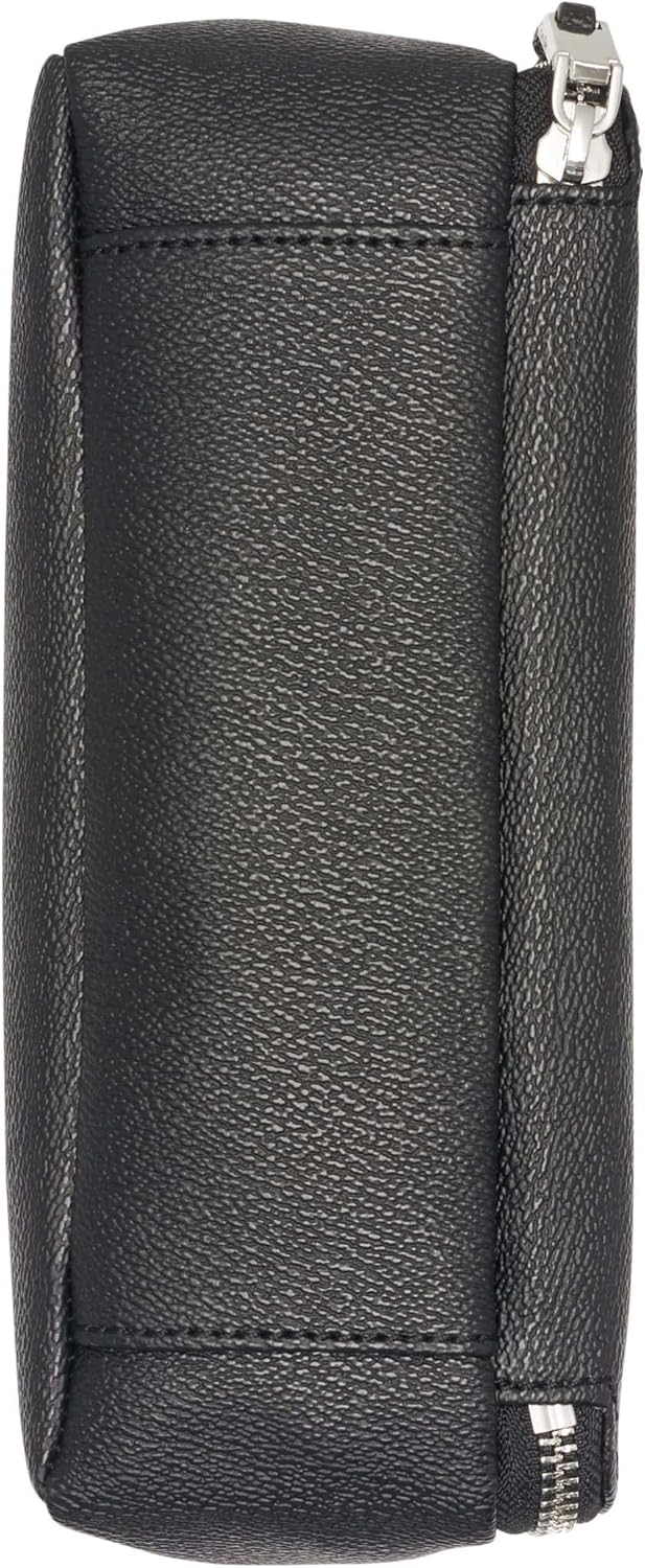 Calvin Klein Ava Novelty Demi Schultertasche Einheitsgrösse Schwarz/Silber Strukturiert, Einheitsgrö