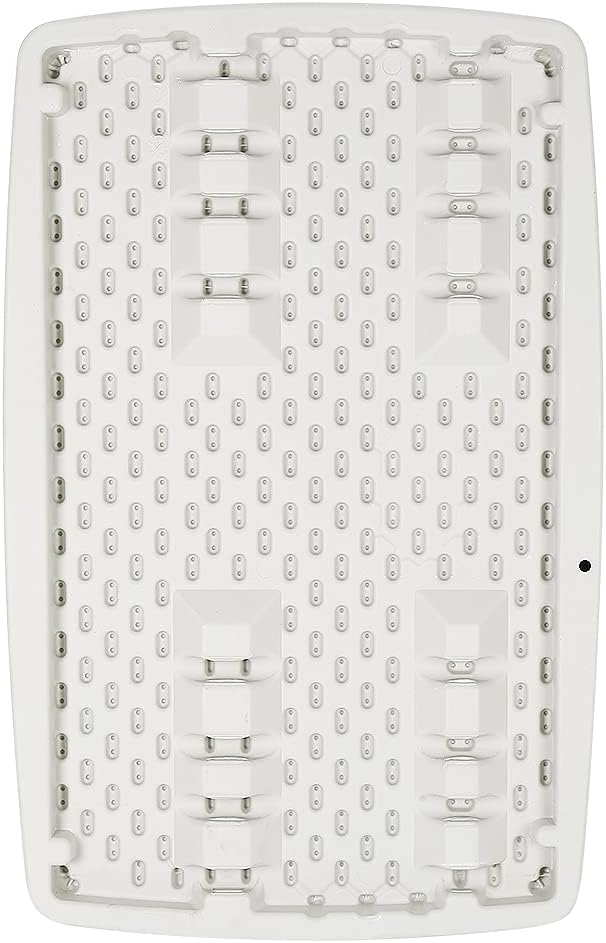 Klapptisch, Campingtisch, 76 cm, kompakter und klappbarer Tisch, verstellbar, weiss, Material: HDPE,