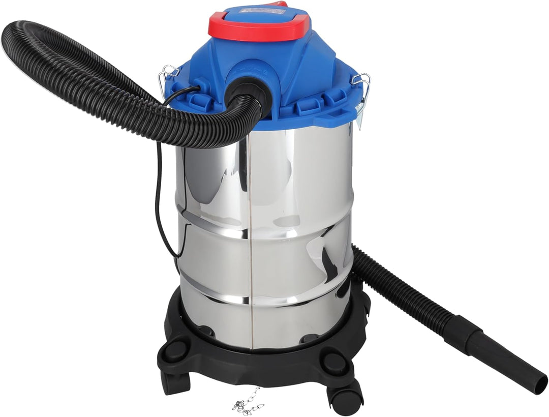 Dedra Nass-/Trockensauger DED6610, stark 1200 W, 20 Liter Fassungsvermögen, Baumwollfilter + Beutel,