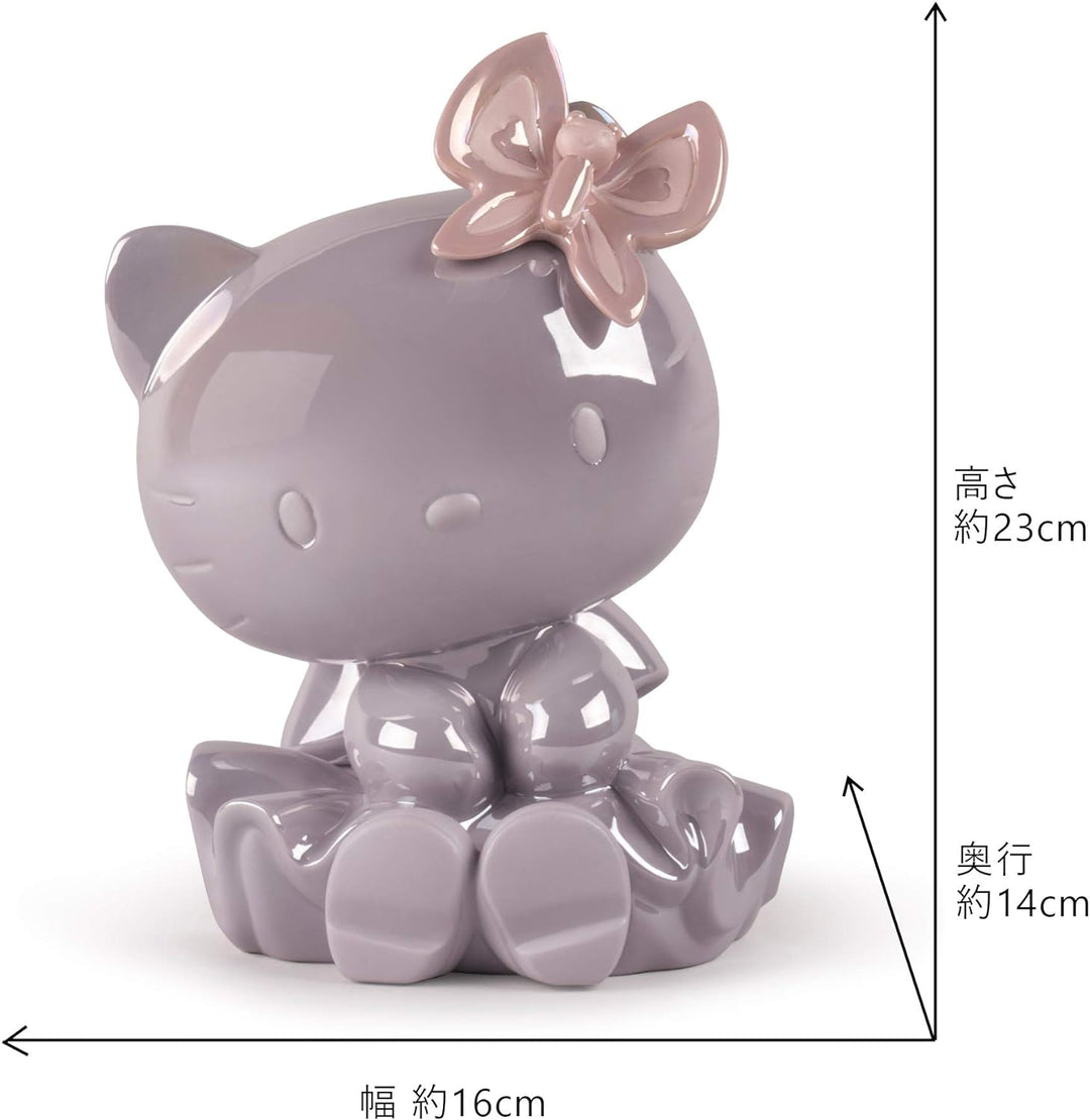LLADRÓ Hello Kitty Figur Hello Kitty Porzellan.