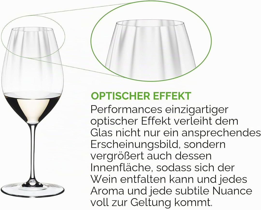 Riedel Performance Rieslingglas, 625 ml, Riesling