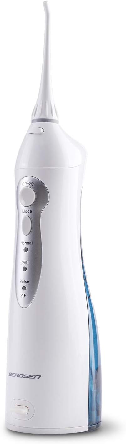 Tragbare Munddusche Berdsen ClearJet X3 Zahnpflege 4 Düsen 150 ml Wassertank Zahnreinigung Zahnpfleg
