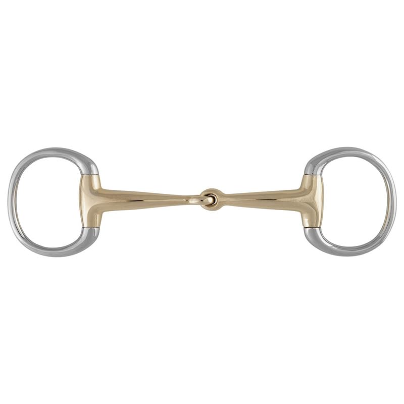Stübben Gebiss 2238 Olivenkopf-Unterlegtrense Sweet-Kupfer einfach gebrochen 13,5 cm - 12 mm - Sweet