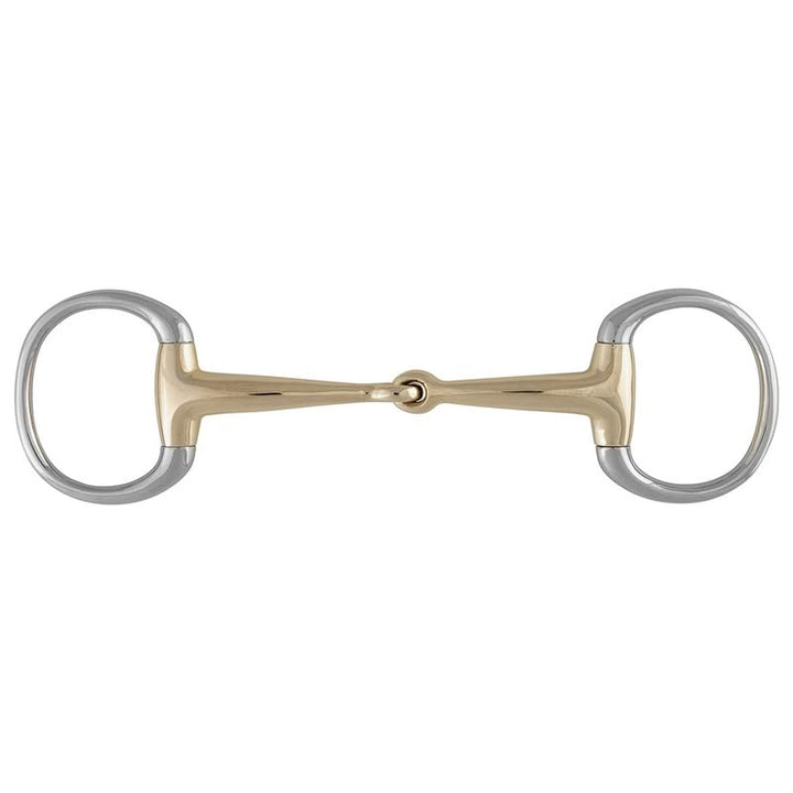 Stübben Gebiss 2238 Olivenkopf-Unterlegtrense Sweet-Kupfer einfach gebrochen 13,5 cm - 12 mm - Sweet