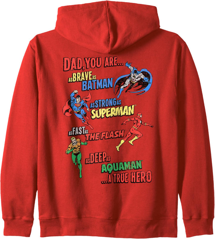 Justice League Dad Hero Kapuzenjacke