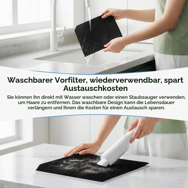 AIRTOK Luftreiniger, Luftreiniger Allergiker Für Räume bis zu 170m², mit Waschbarer Filter, PM 2.5 L