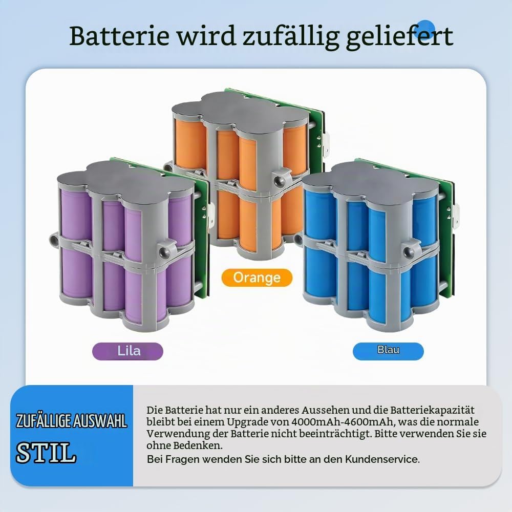 Nass-Trockensauger 21,6V Ersatzakku für Tineco iFloor 5 Breeze Complete/iFloor 5 Breeze/Tineco iFloo