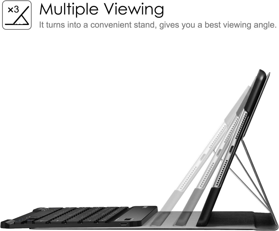 Fintie Tastatur Hülle für iPad 9. Generation (2021)/ 8. Gen (2020) / 7. Gen (2019) 10.2 Zoll - Ultra